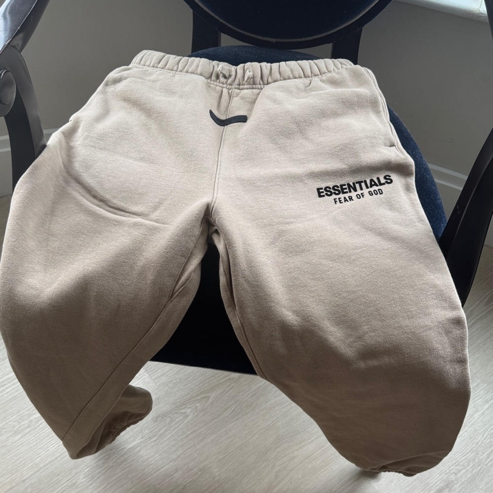 Essentials Kids Beige Joggers